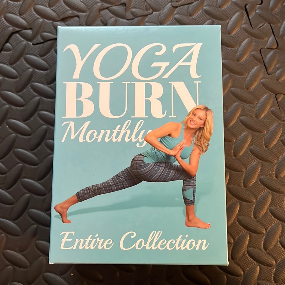 Yoga Burn Monthly, Entire Collection 6 months, 24 DVDs